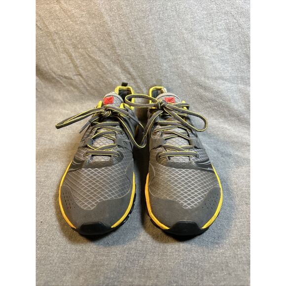 New Balance Minimus MT20BY2 Trail Running Shoes Mens 8 Grey Yellow Athletic - Picture 3 of 7